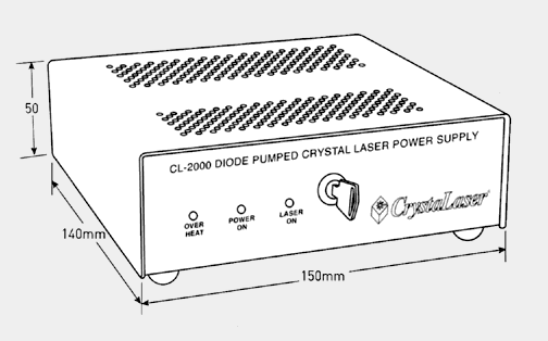 laser Power Supply Dimensions