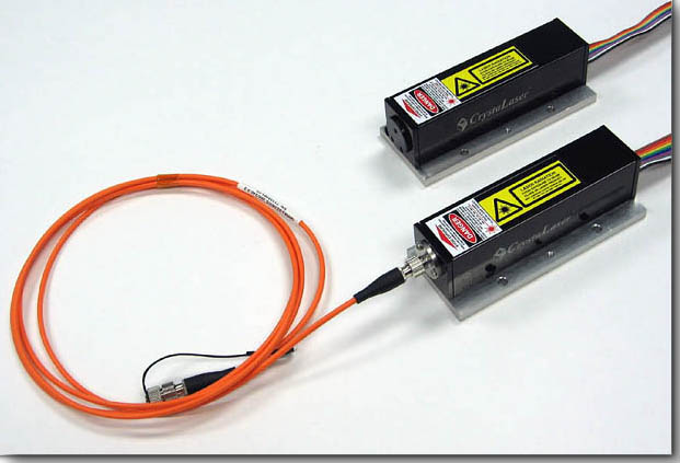 Fiber Coupled Laser Images