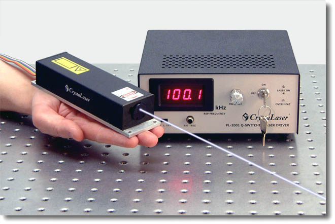 Q-switched UV ultraviolet laser